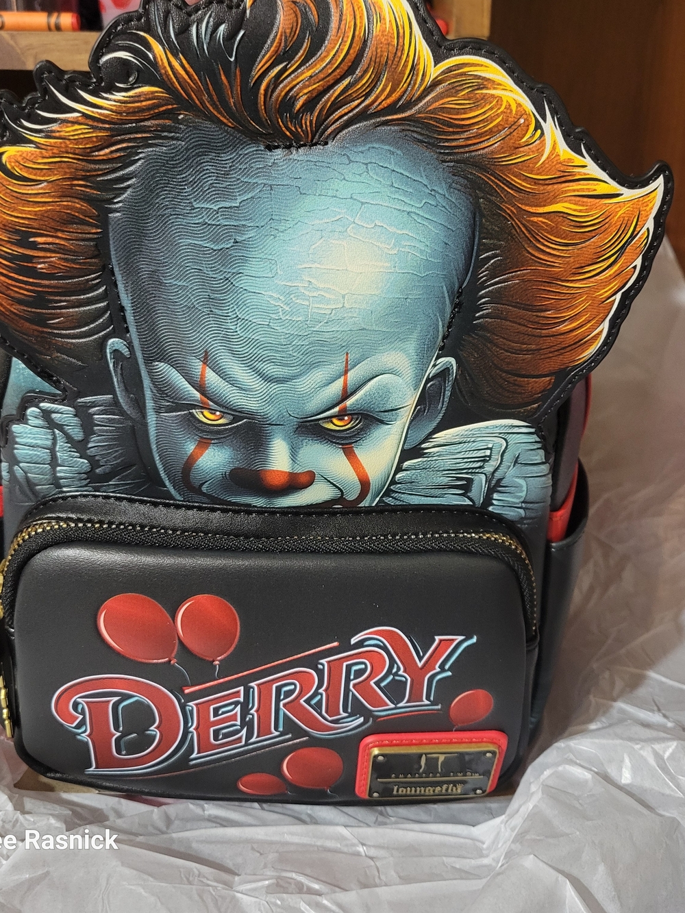 Loungefly Light UP IT Pennywise Derry Cosplay Mini Backpack. Nwt